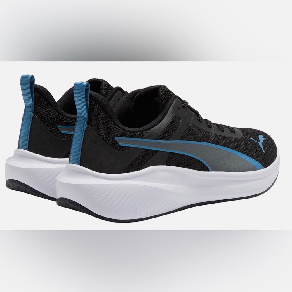 PUMA Men’s Running Sneakers Black and Blue - Picture 7 of 16